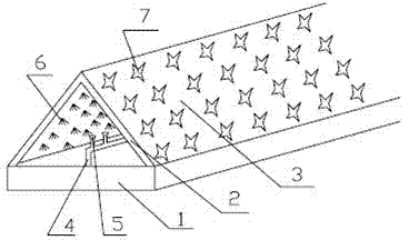 Three-dimensional aerial fog seedling method for flue-cured tobacco