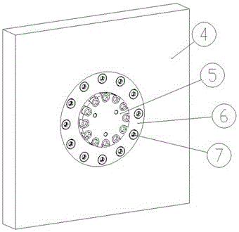 Detachable normal-pressure tool change device