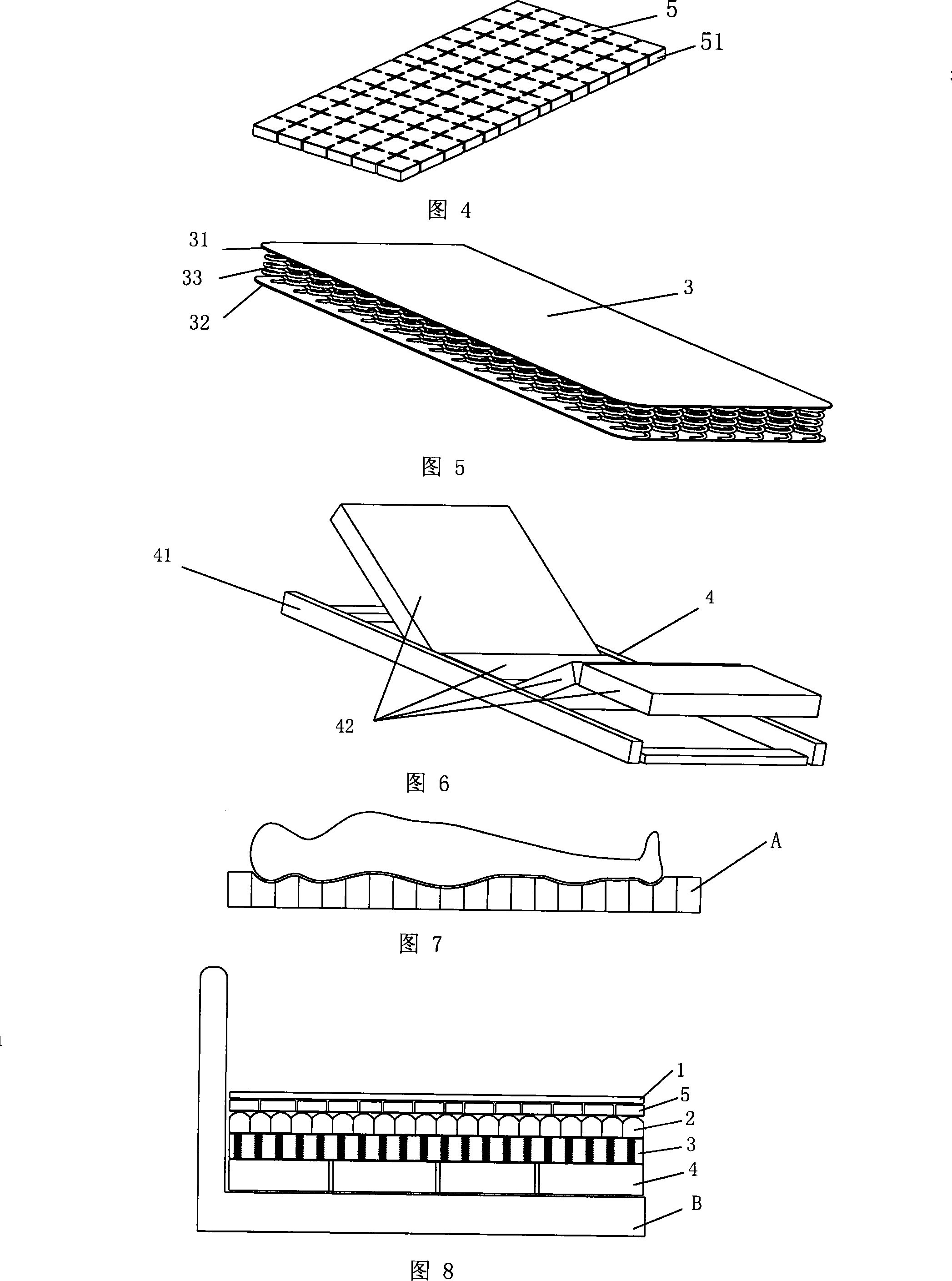 Multifunctional mattress