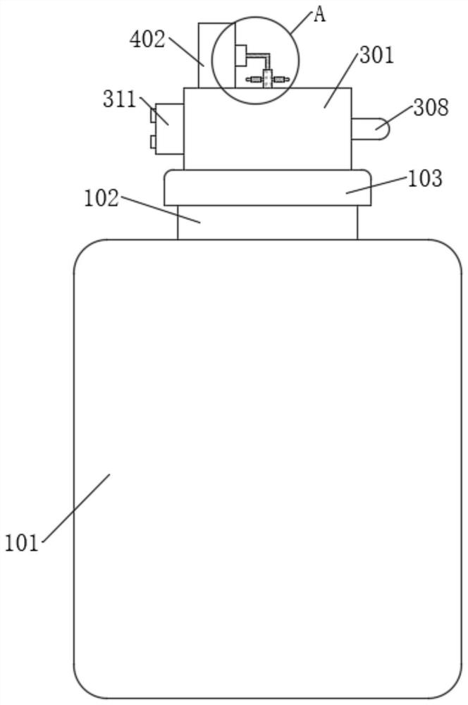 Magnesia refractory material storage barrel