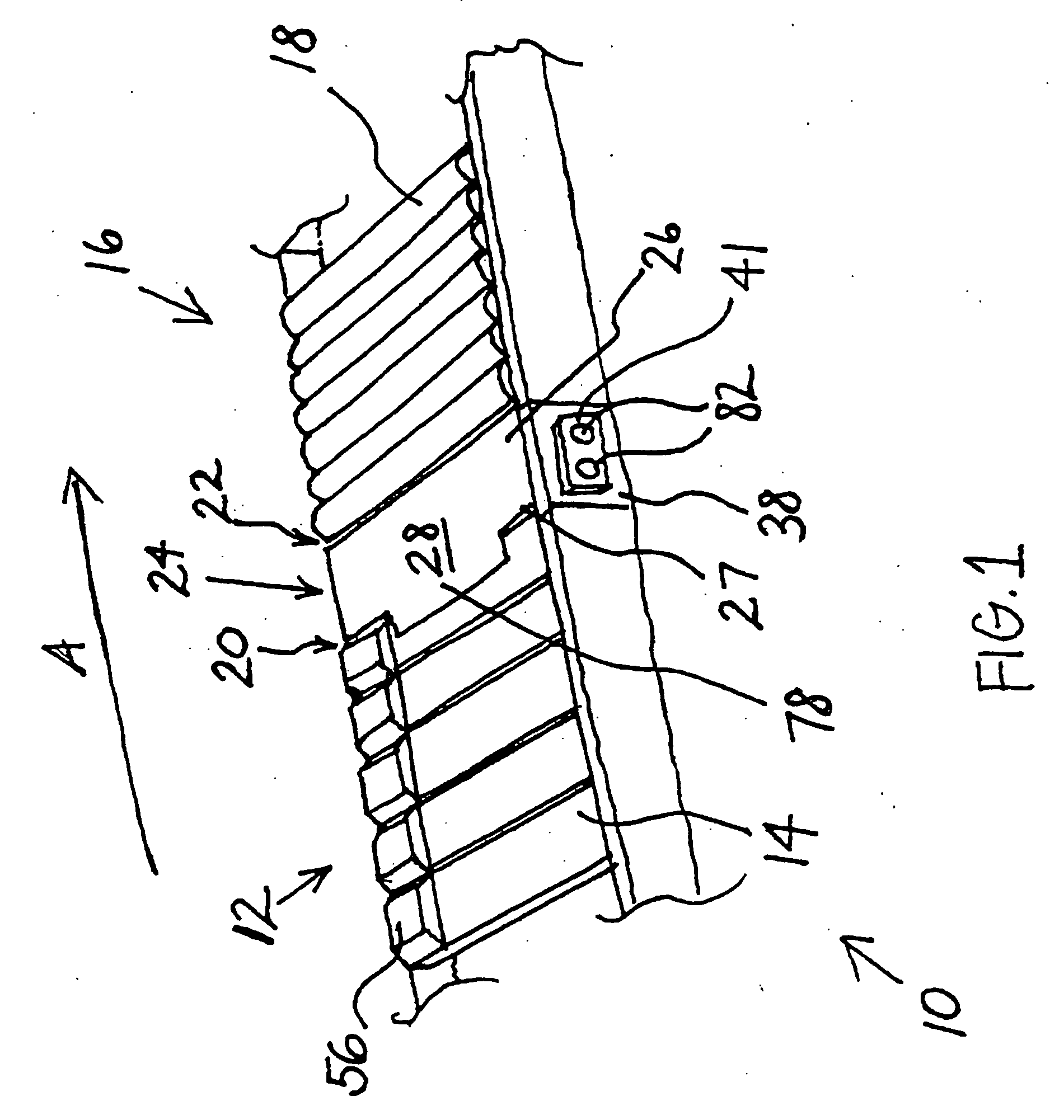 Breakaway conveyor discharge