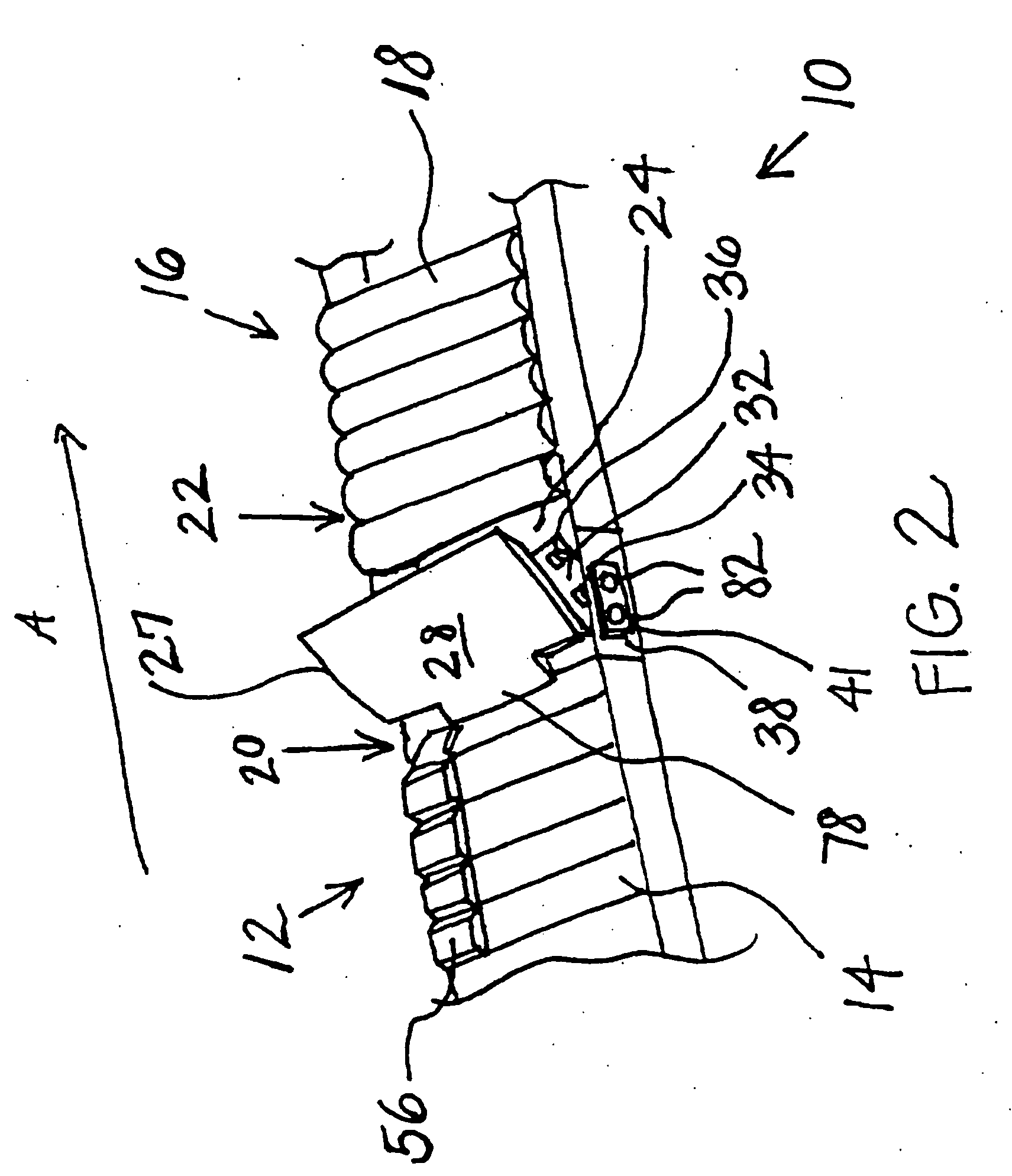 Breakaway conveyor discharge