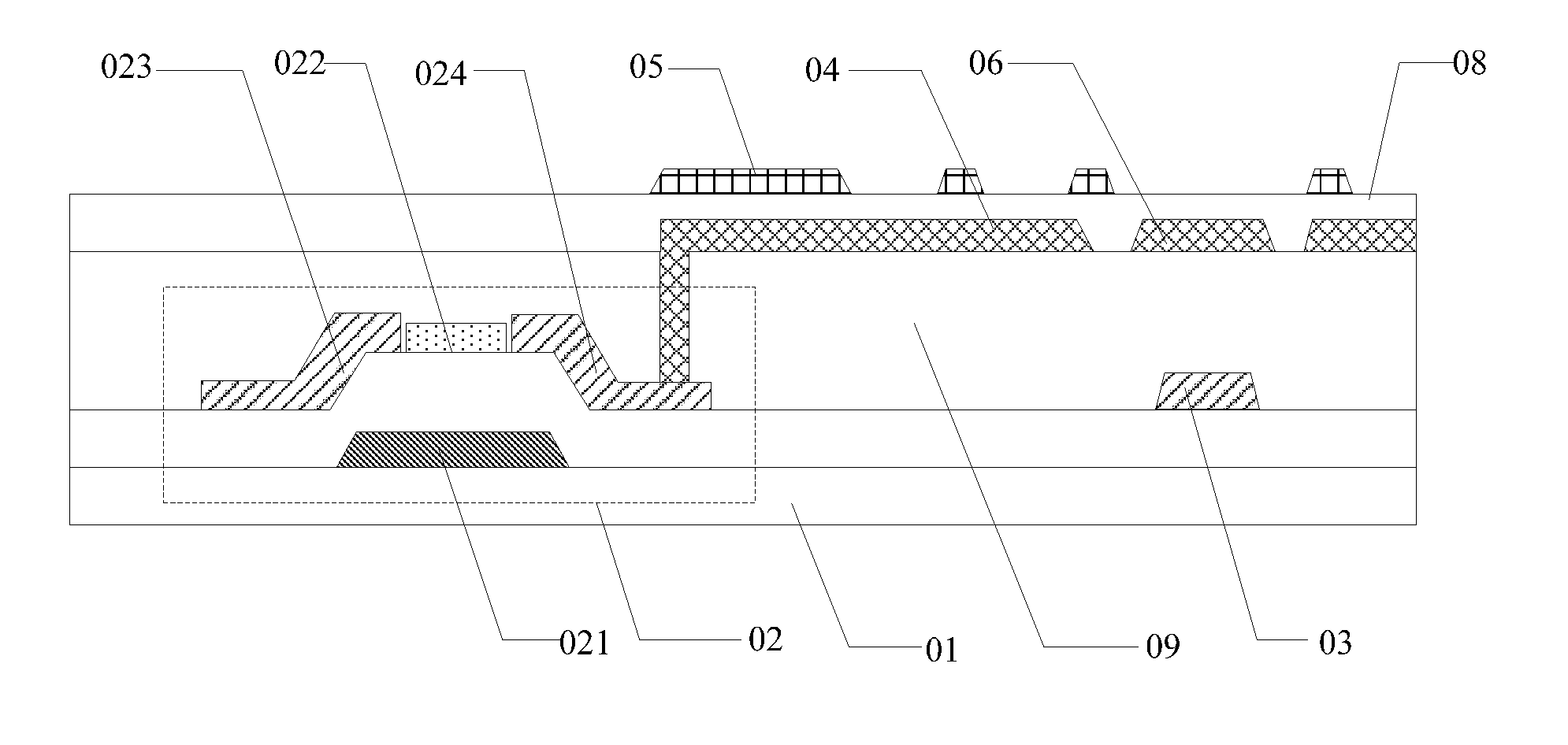 Array substrate, liquid crystal display panel and display device