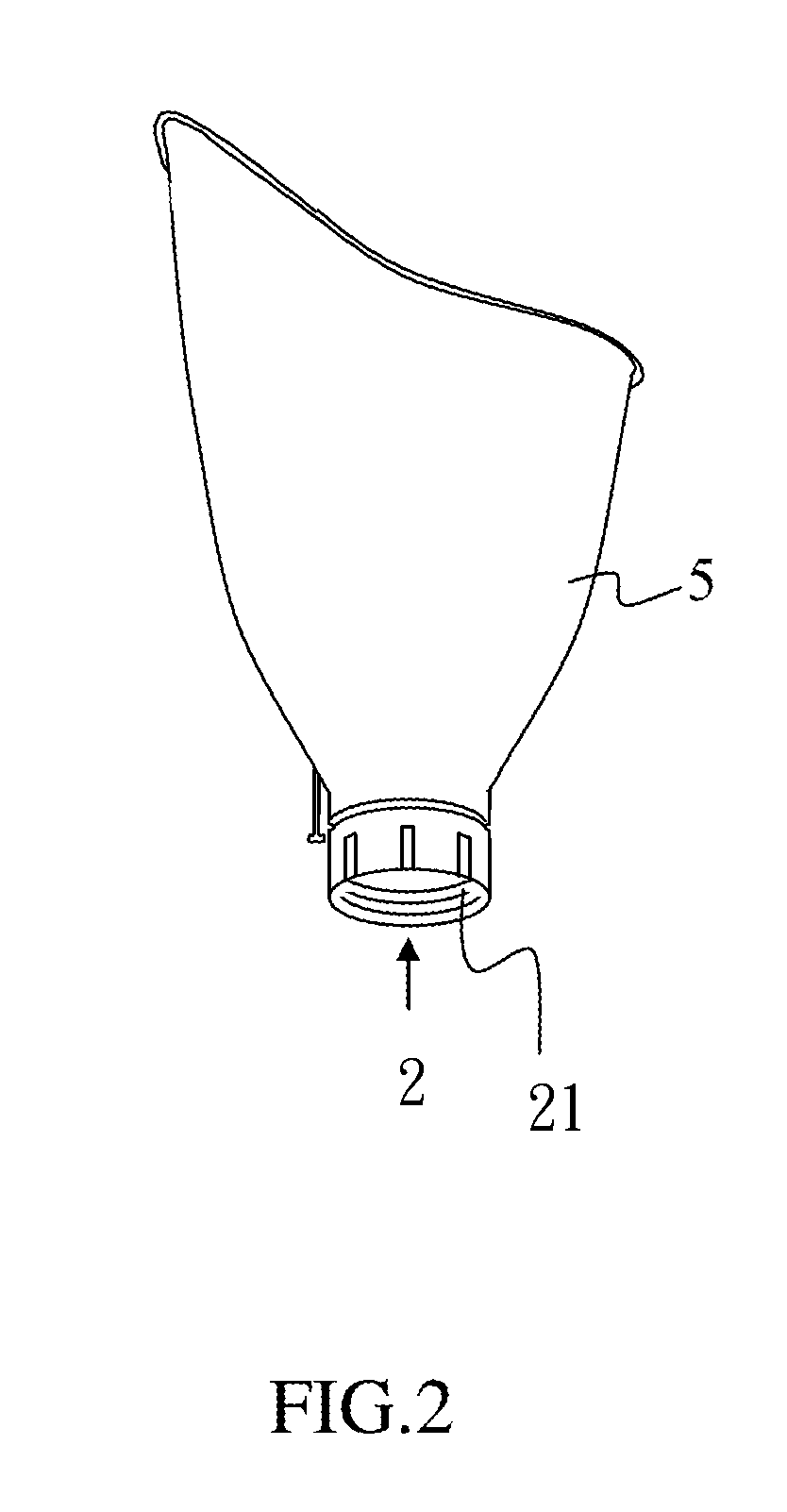 Urine bottle adapter