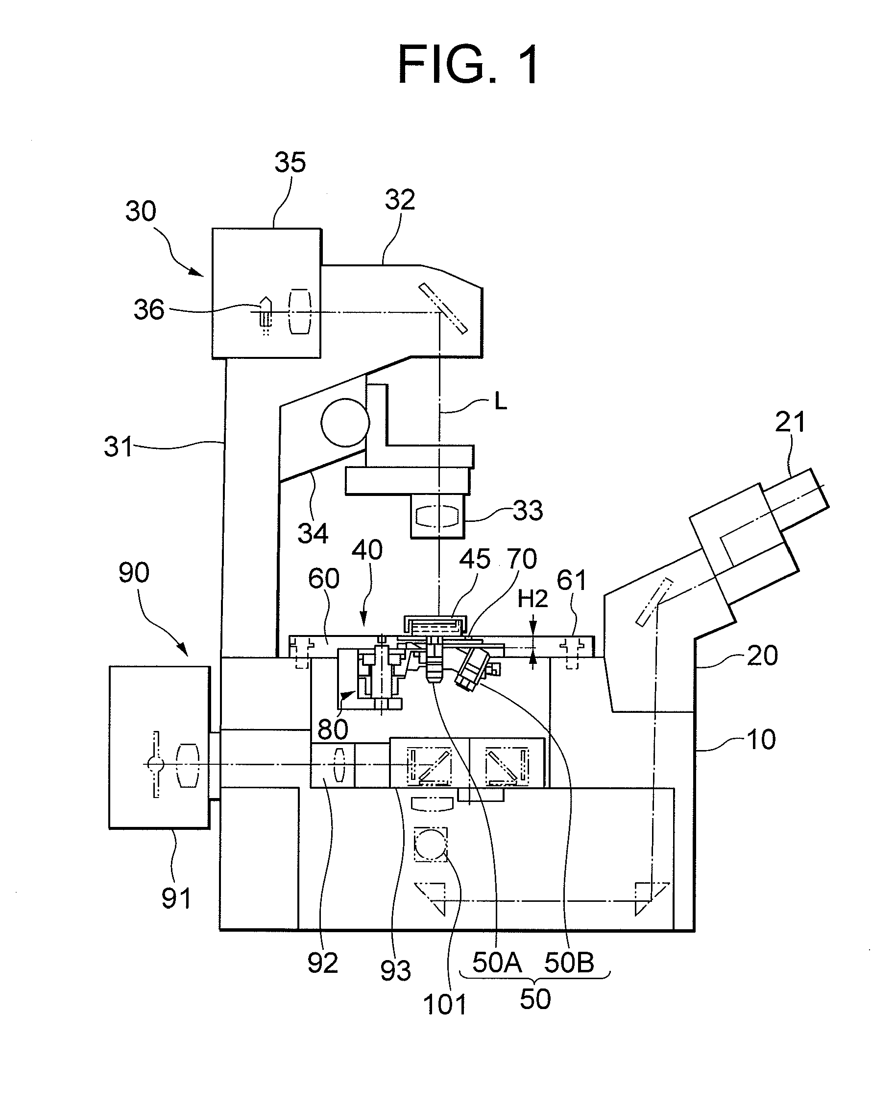 Objective lens, nosepiece and inverted microscope equipped therewith