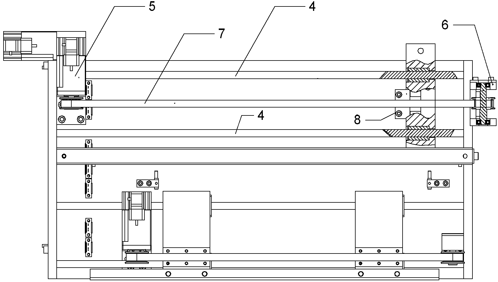 Medicine box compressing judgment device and medicine box compressing judgment method based on same