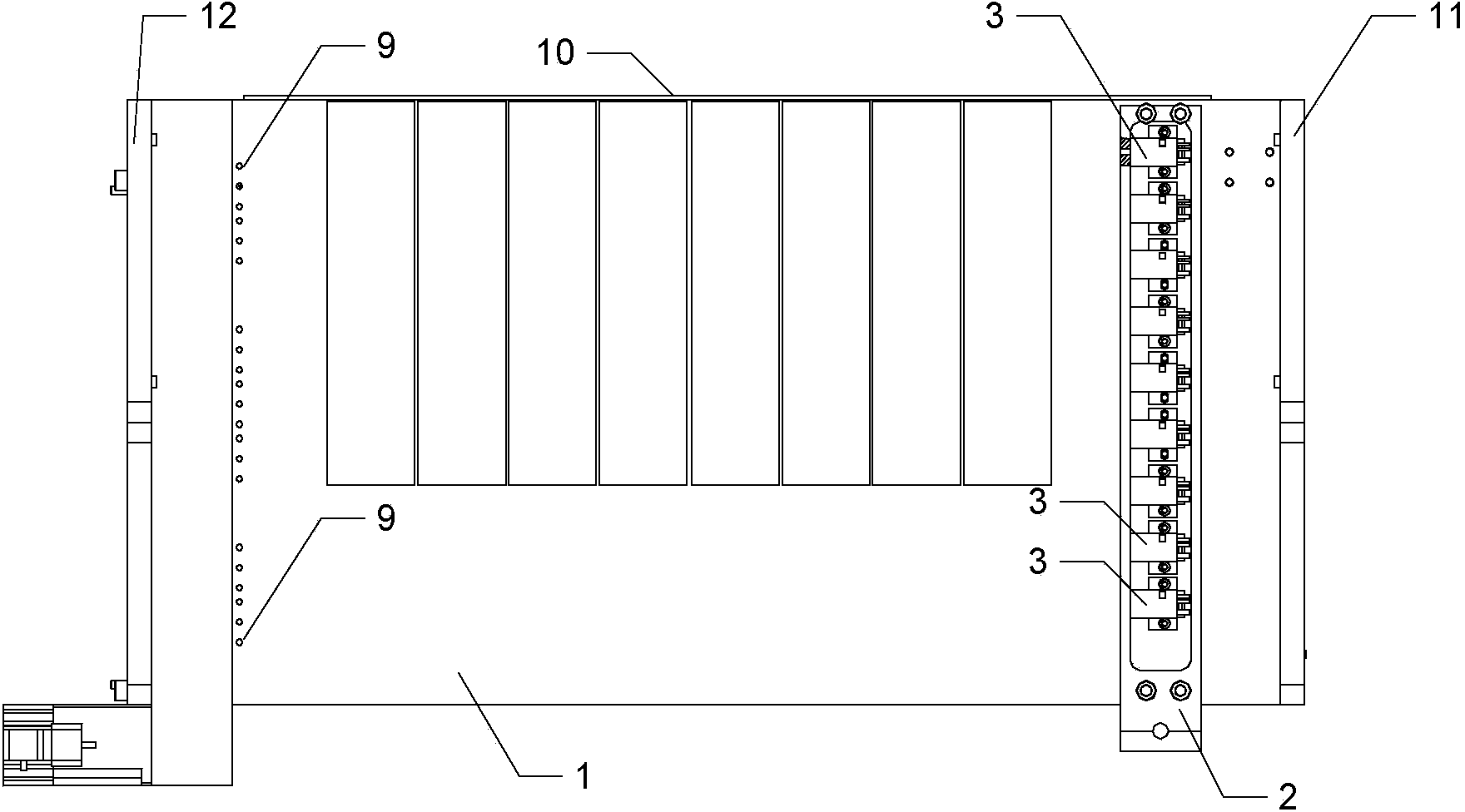 Medicine box compressing judgment device and medicine box compressing judgment method based on same