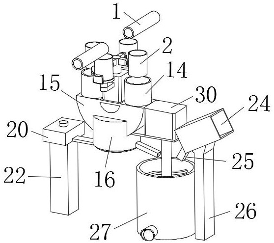 Preparation method of cement-based crack grouting material for roads and bridges