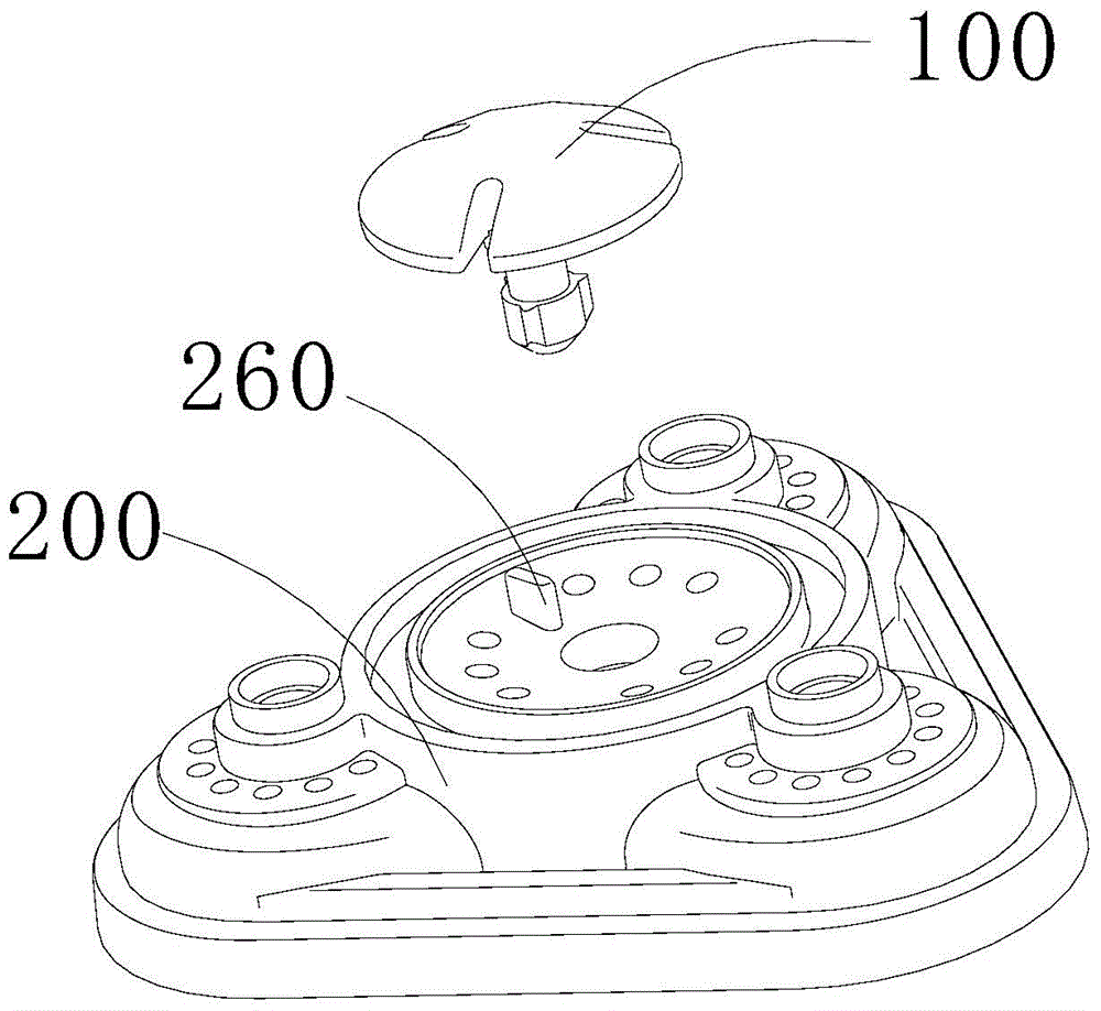 One-way valve structure