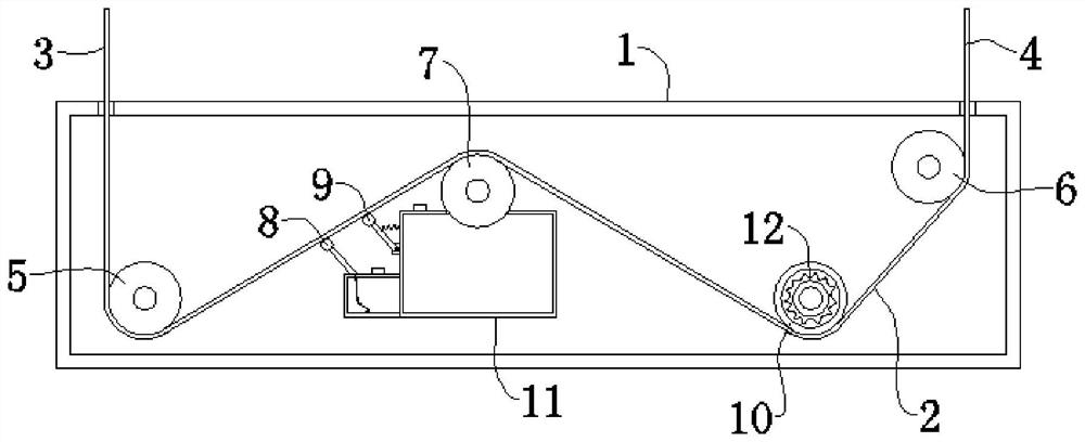 Nano pectin coating-containing preservative film special for pitaya and preparation method thereof