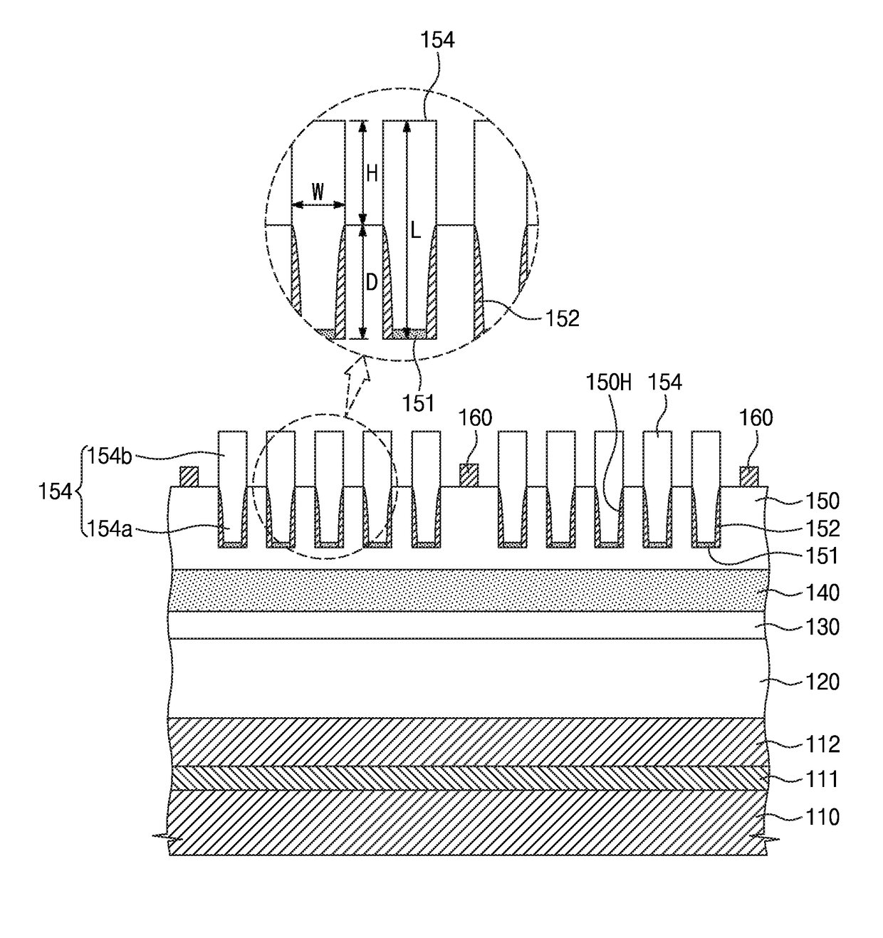 Vertical Light-Emitting Diode Device and Method of Fabricating the Same