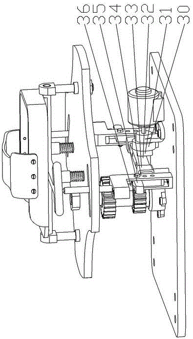 Multi-degree-of-freedom adjustable ankle and knee joint linkage rehabilitative training machine