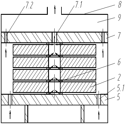 Gas-phase permeation method of cyclocarbon/carbon composite material