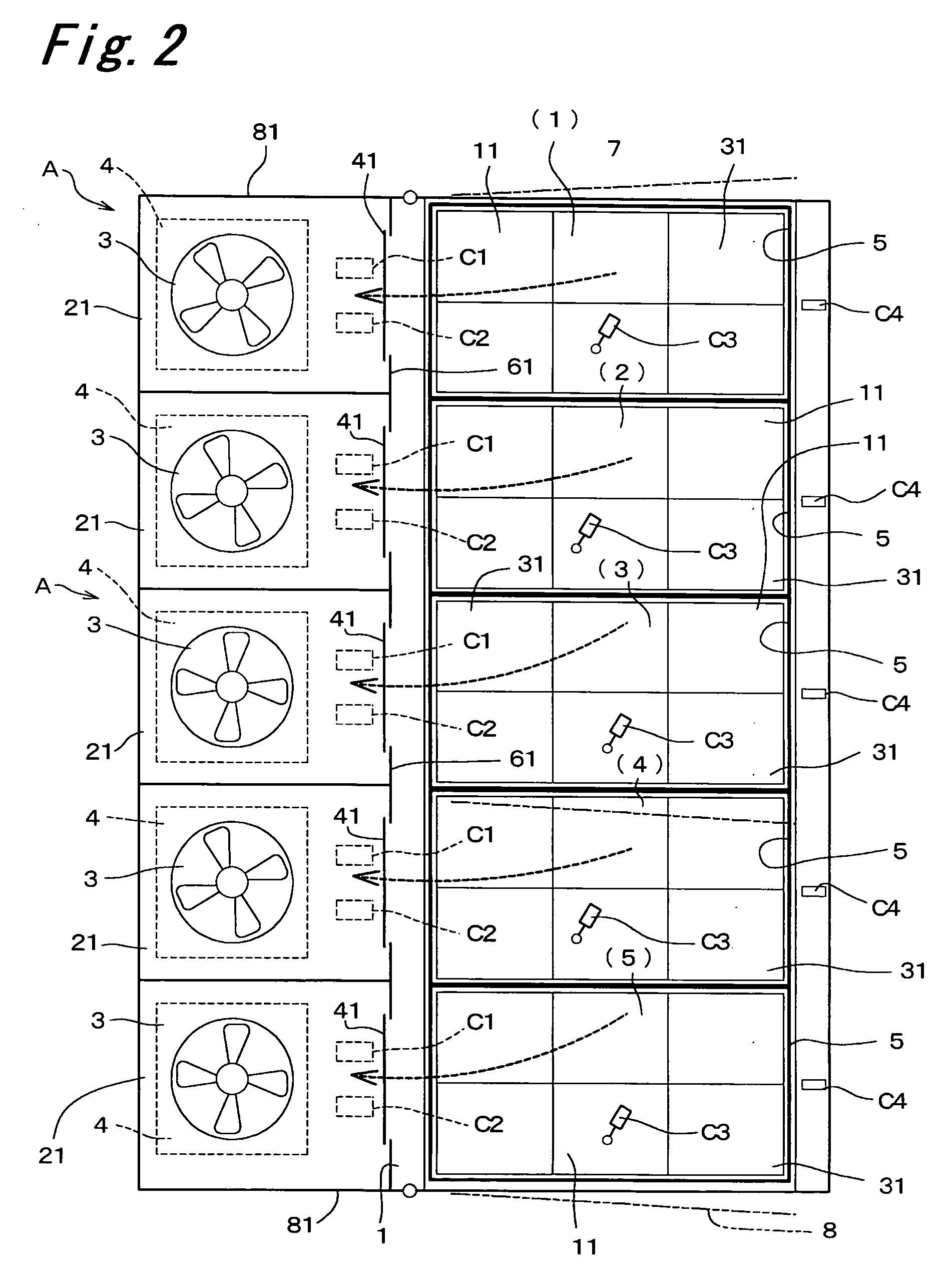 Vapor heat insect killing apparatus