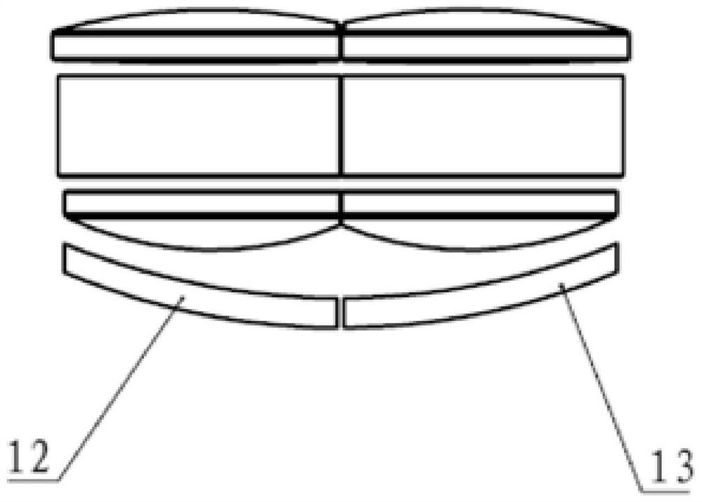 Laser radar optical system and aberration compensation method thereof