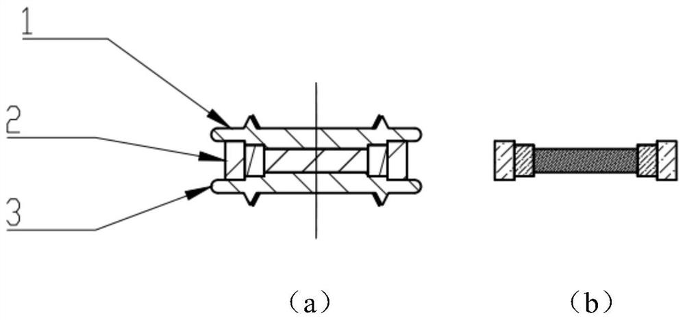 Integrated performance bionic elastic artificial intervertebral disc and integrated forming preparation process thereof