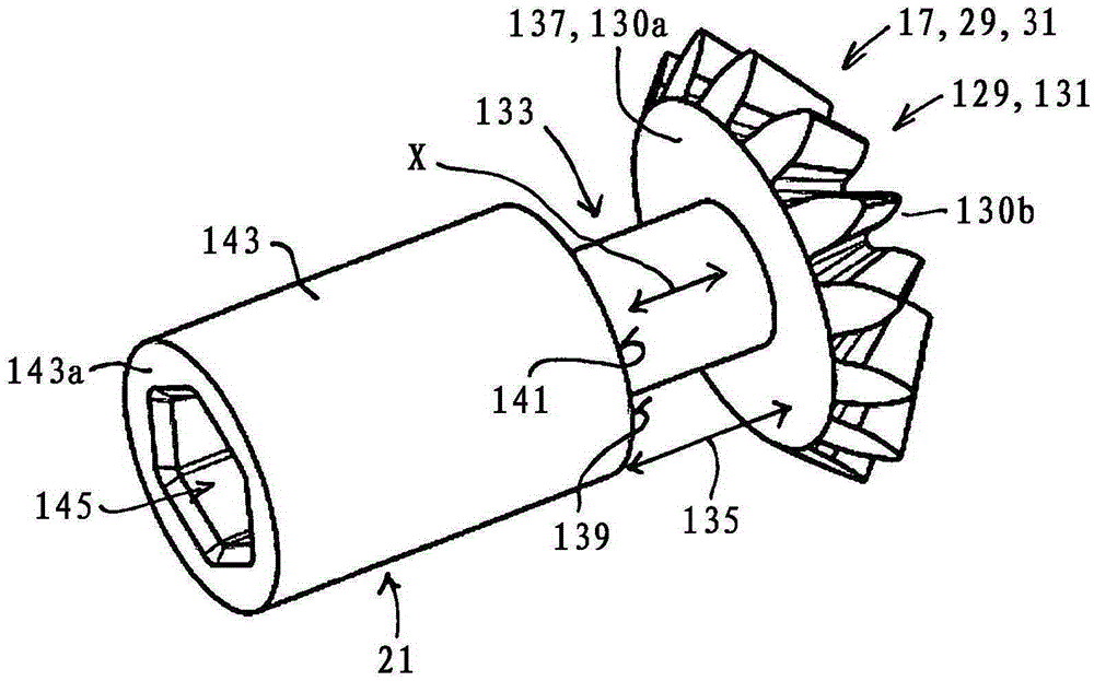 Modular adjusting device, in particular for high-frequency devices