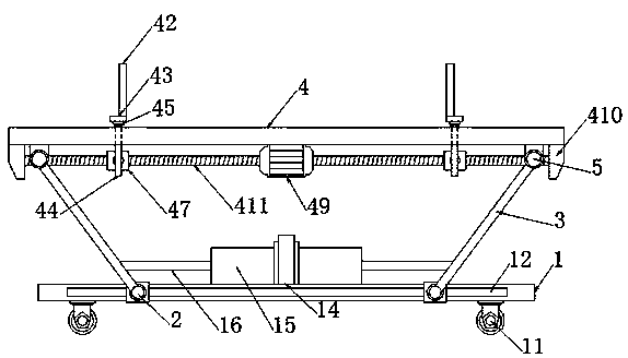 Intelligent equipment mounting rack capable of being quickly assembled