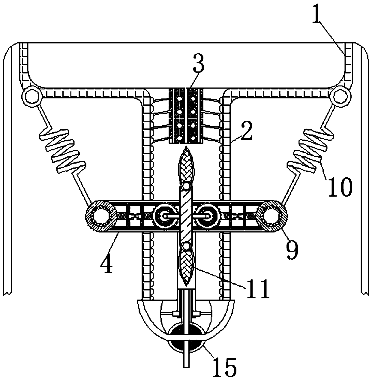 Household sink building drainage dampproof device