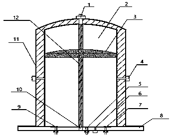 Underground explosion limit fast measuring device and method