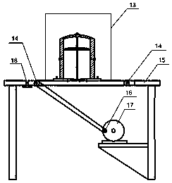 Underground explosion limit fast measuring device and method