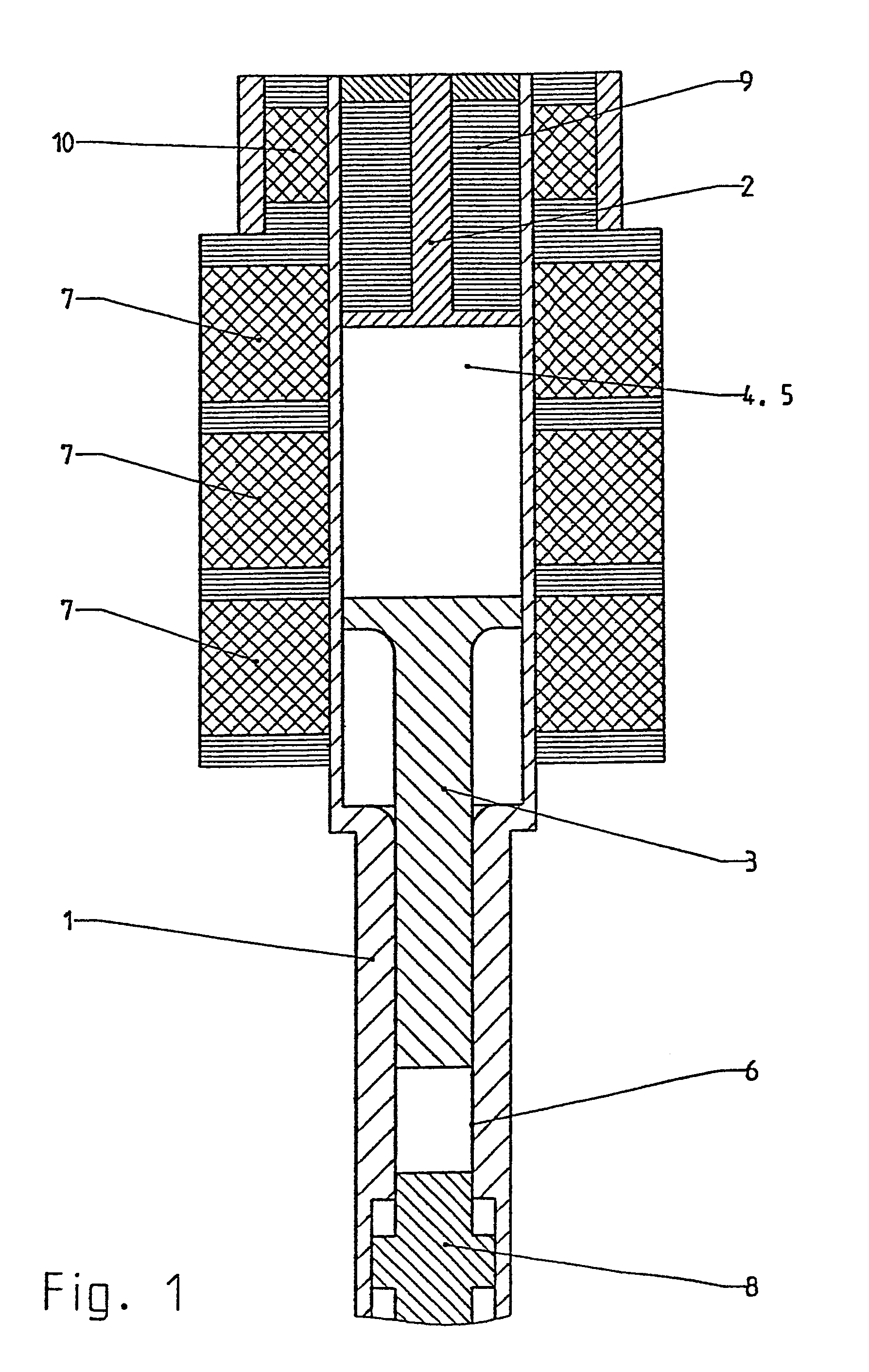 Pneumatic spring percussion mechanism with an electro-dynamically actuated driving piston