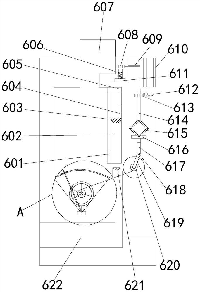 A waste water circulation treatment device based on industrial sewage reuse