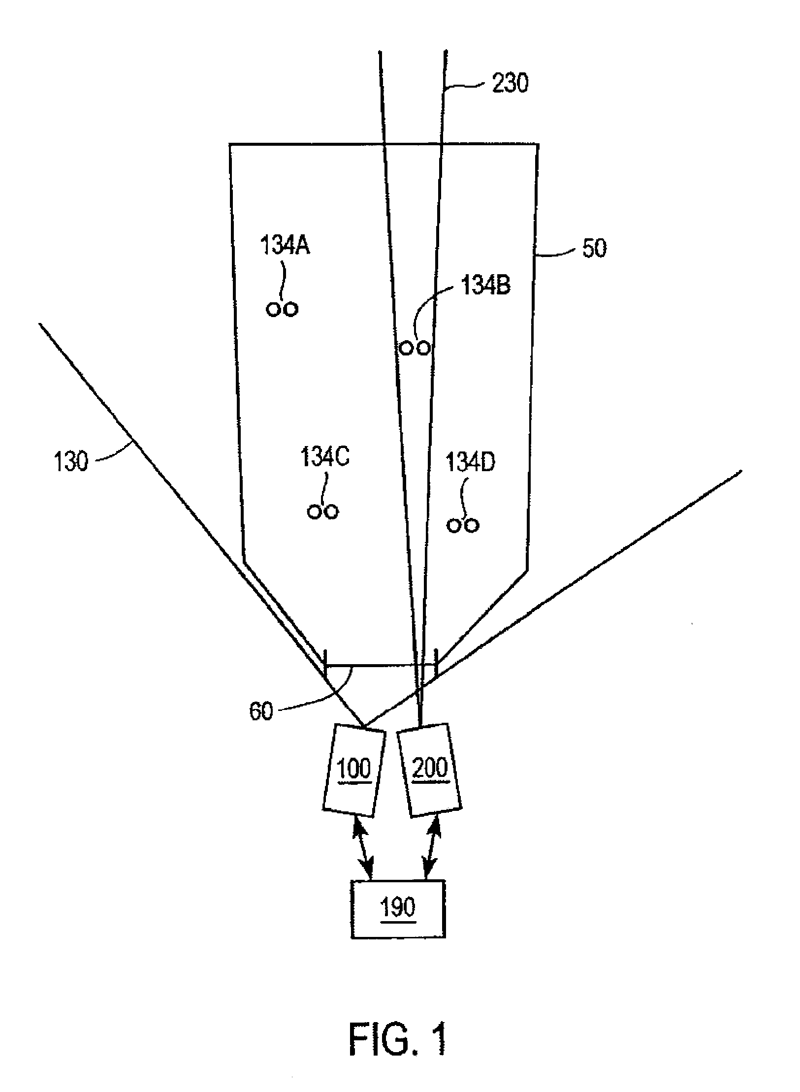 Iris imaging using reflection from the eye