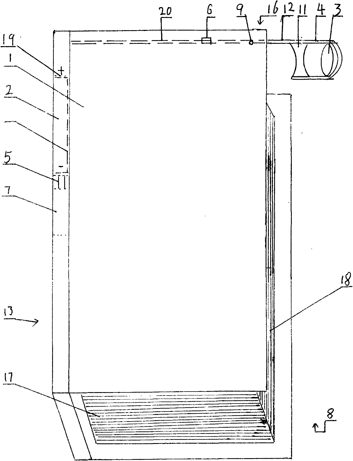 Luminous diary or luminous book