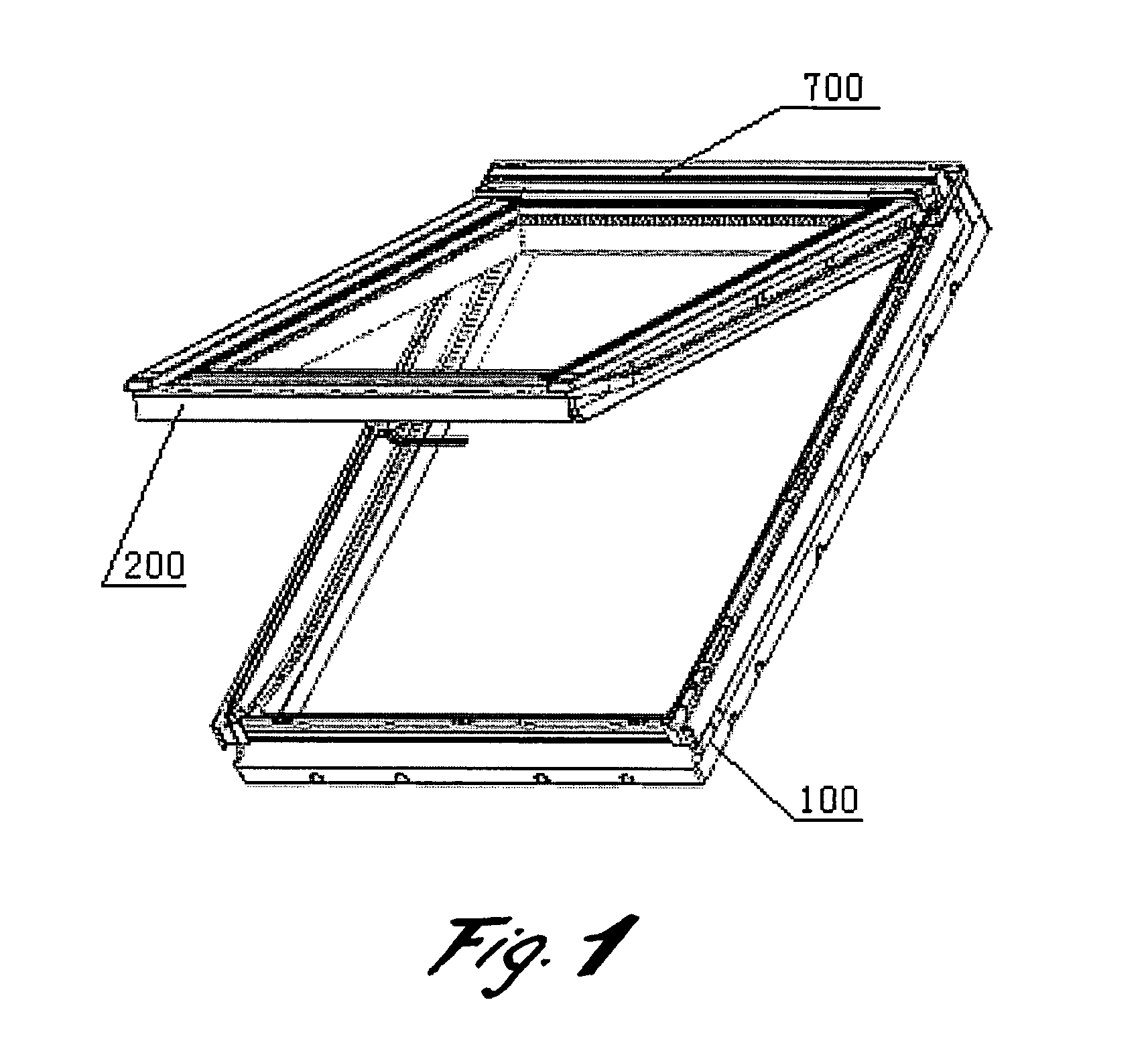 Roofwindow having drainage system