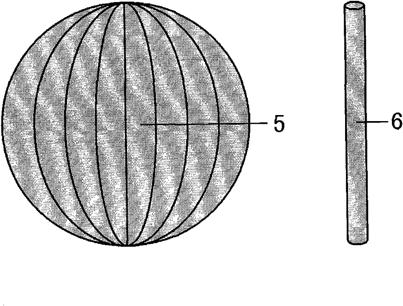 Black body spherical surface temperature measurement system for external field infrared radiation measurement and correction