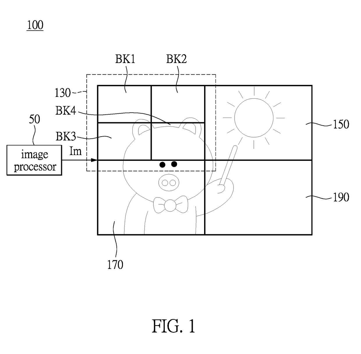 LED display device