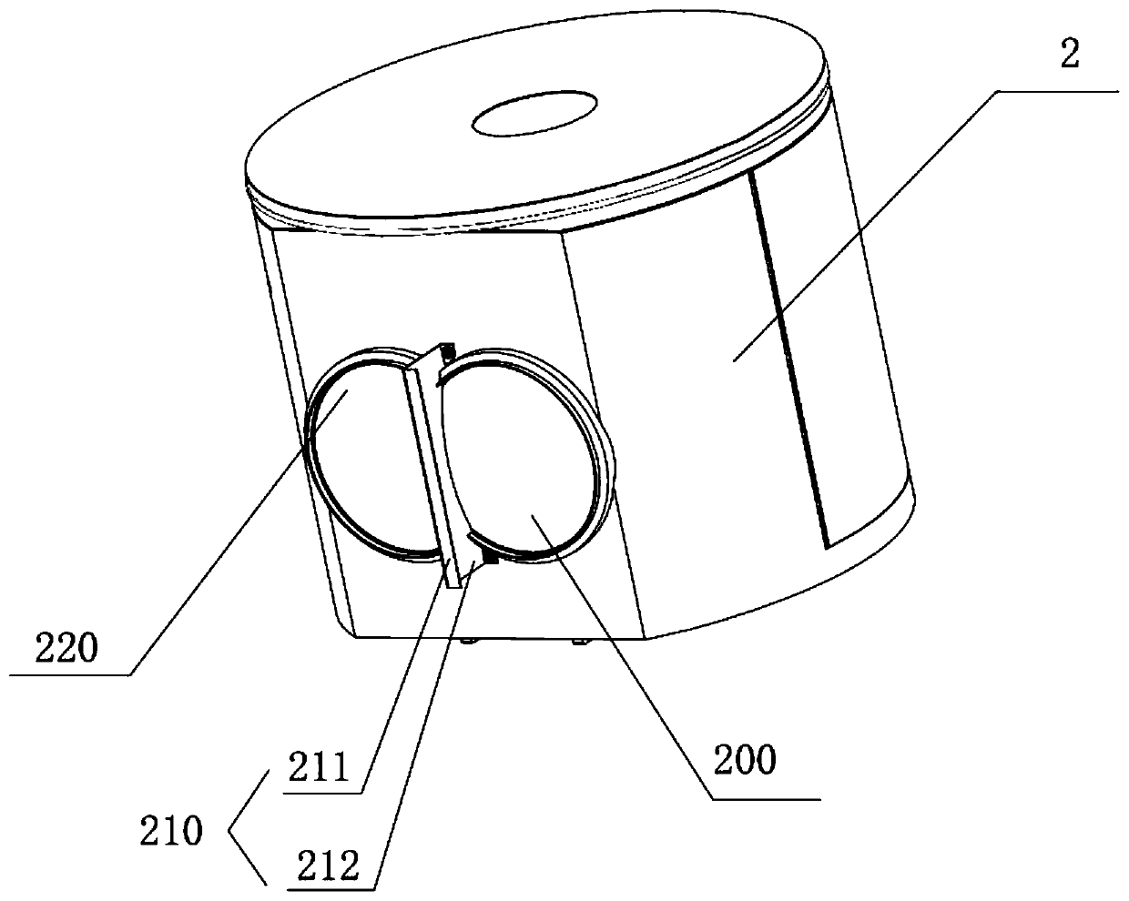 Laser radar and intelligent sensing device