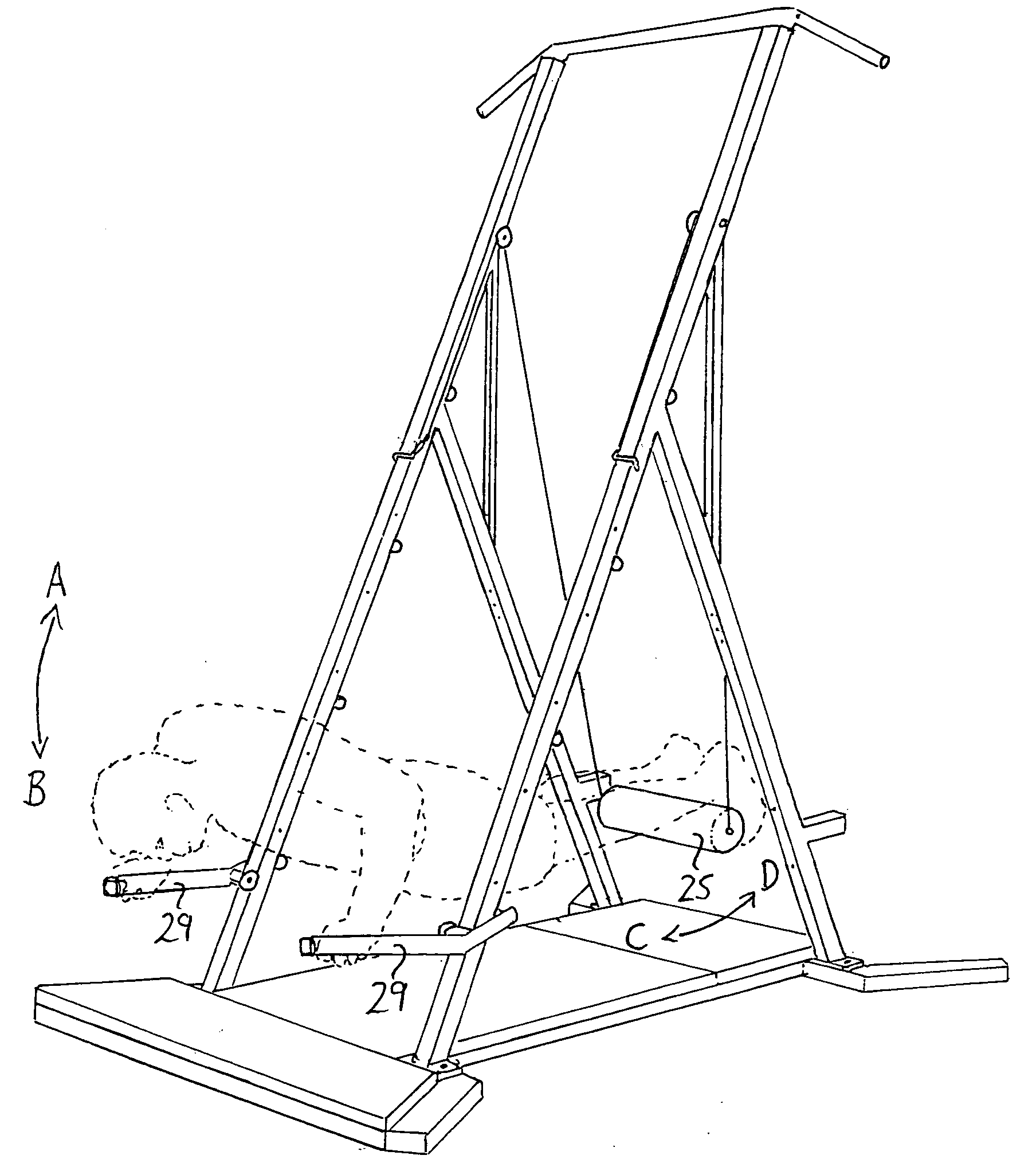 Adjustable bodyweight exercise apparatus