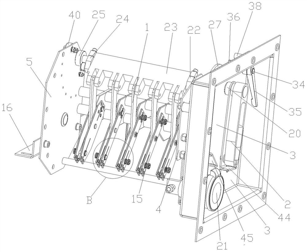 Three-position disconnecting switch for locomotive and use method thereof