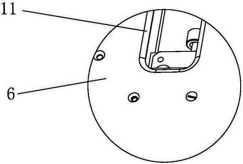 Novel sewing table structure