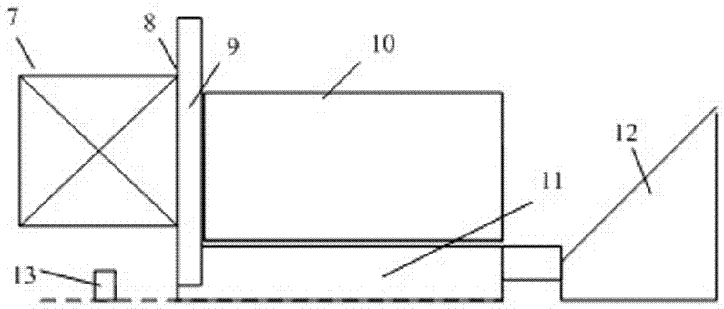 Magnetic field structure of integrated segmented internal and external saw-toothed special-shaped section solenoid