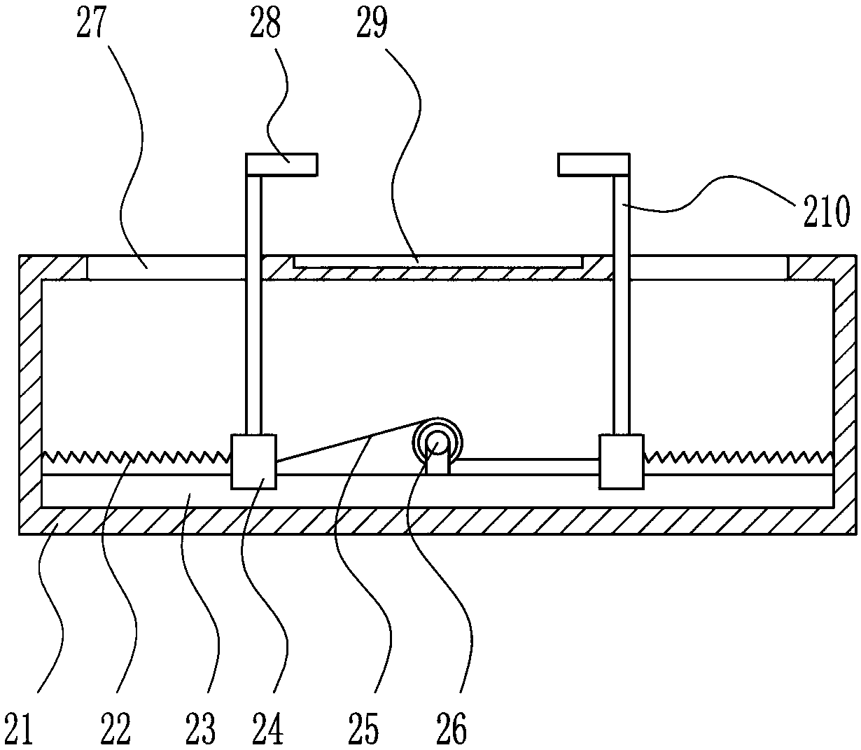 Automatic cleaning device for chemical teaching instruments