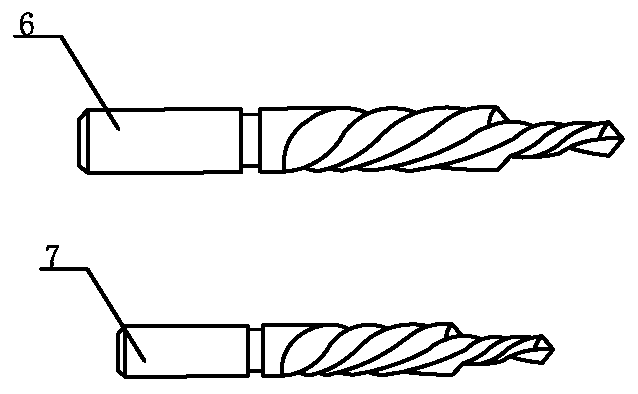 Drilling tools and technology for drilling the main bearing beams of aircraft wings