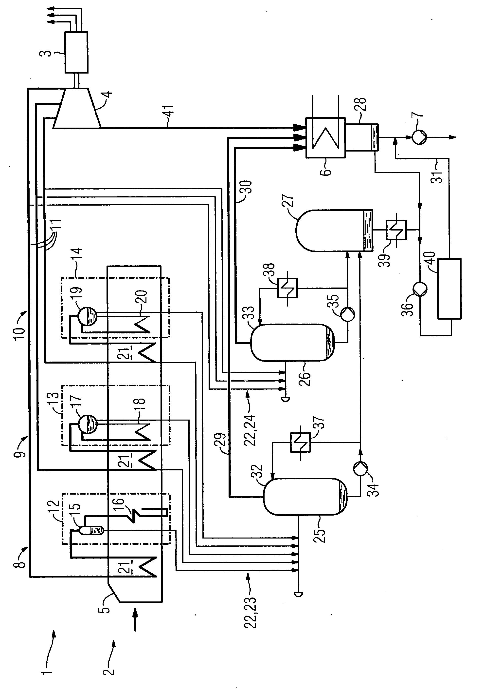 Method For Operating A Steam Power Plant, Particularly A Steam Power Plant In A Power Plant For Generating At Least Electrical Energy, And Corresponding Steam Power Plant