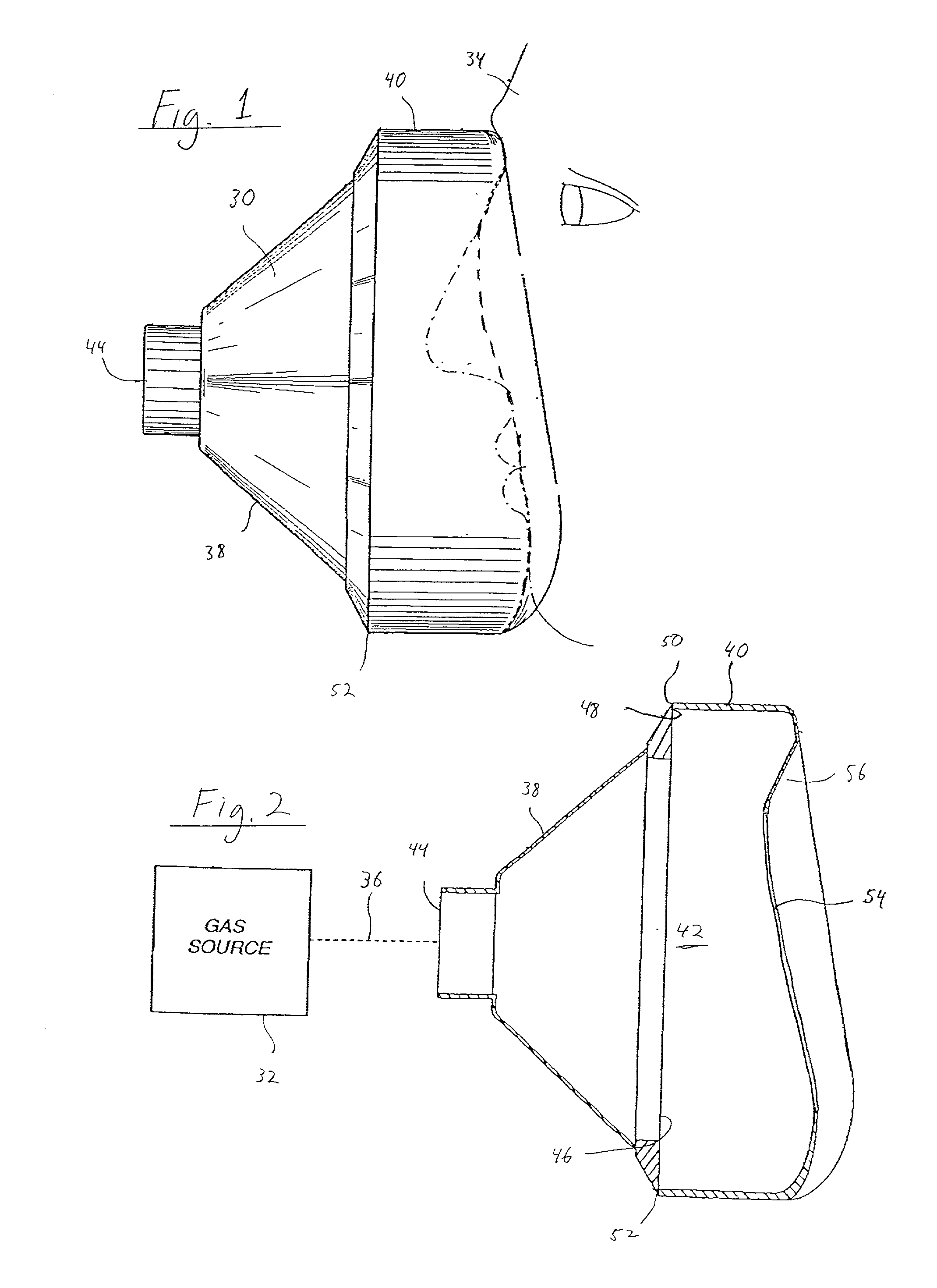 Two-shot injection molded nasal/oral mask