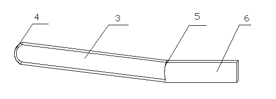 Tape press for plastic steel screen window