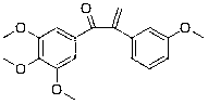 1,2-diaryl-2-propenyl-1-ketone compounds and use thereof