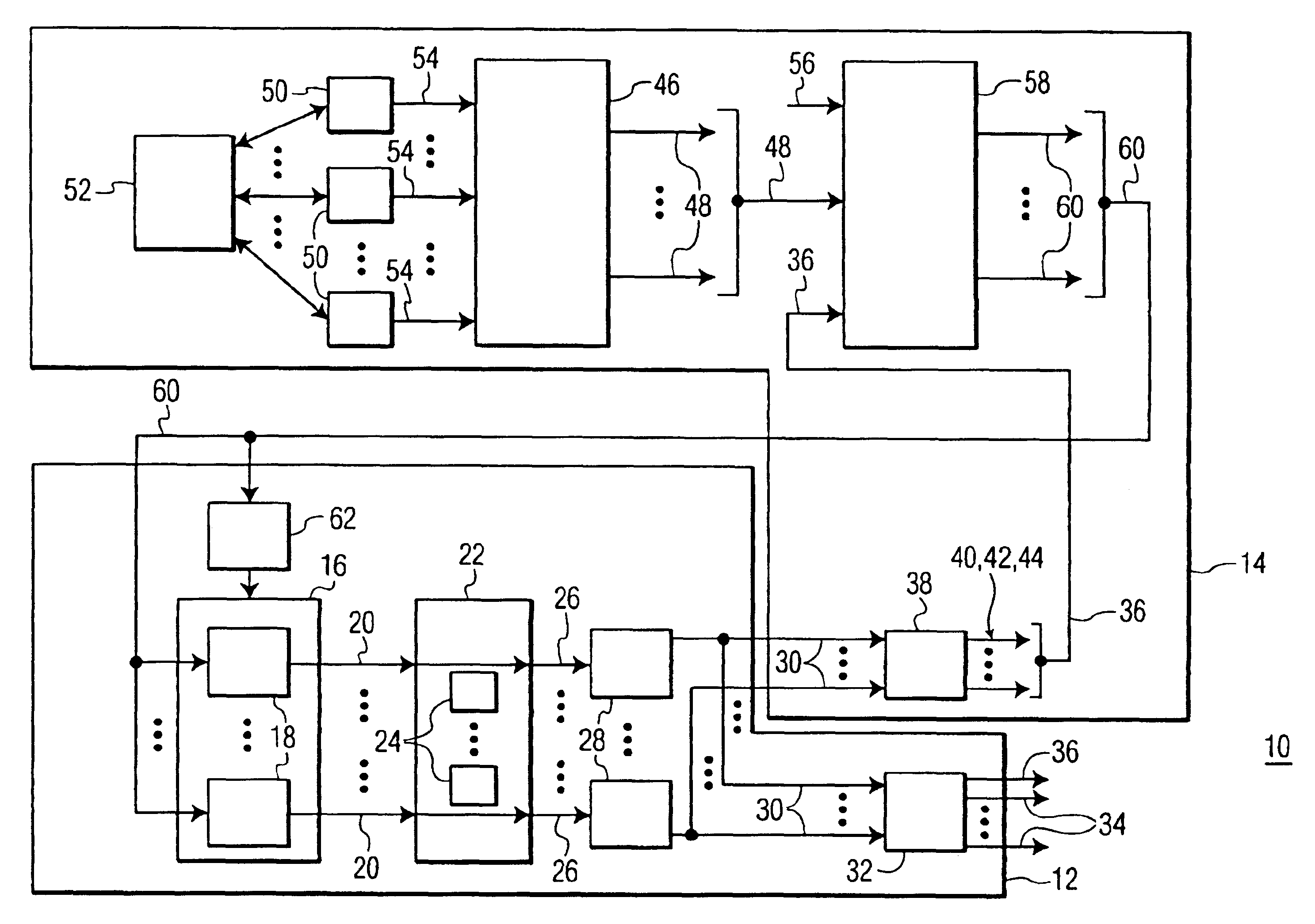 Power conserving adaptive control system for generating signal in portable medical devices