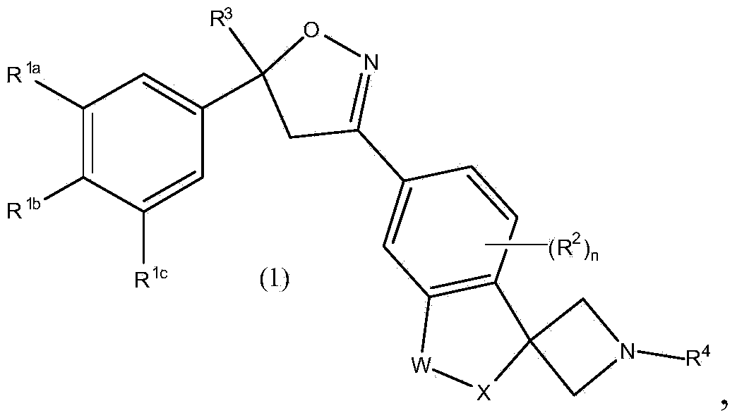 Spirocyclic isoxazoline derivatives as antiparasitic agents