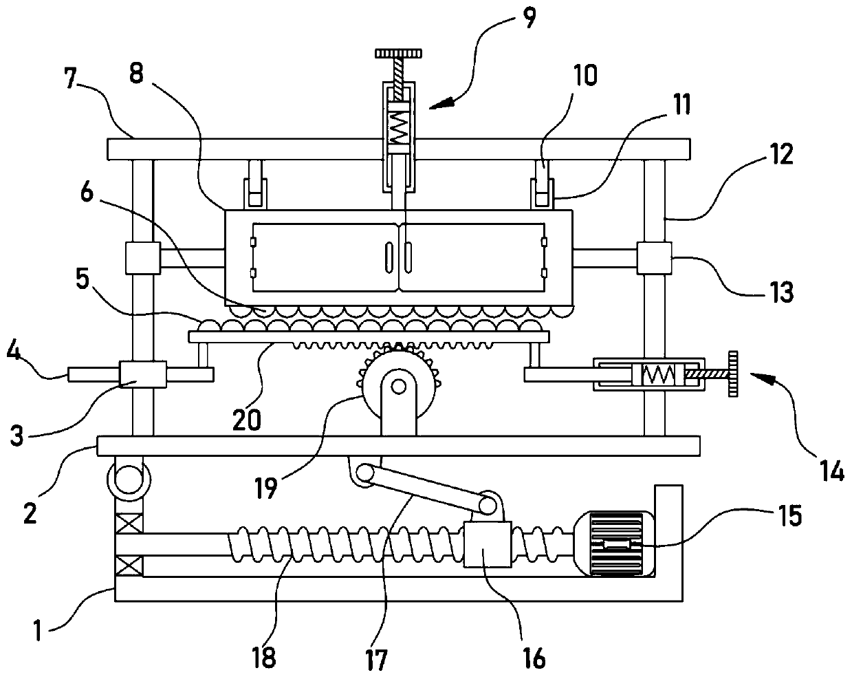 Electronic product anti-vibration performance detection device