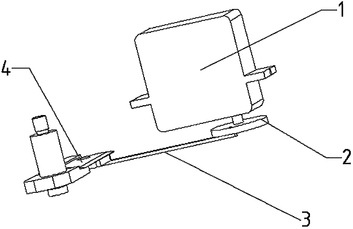 Fiber cutting device for continuous fiber reinforced composite material 3D printer