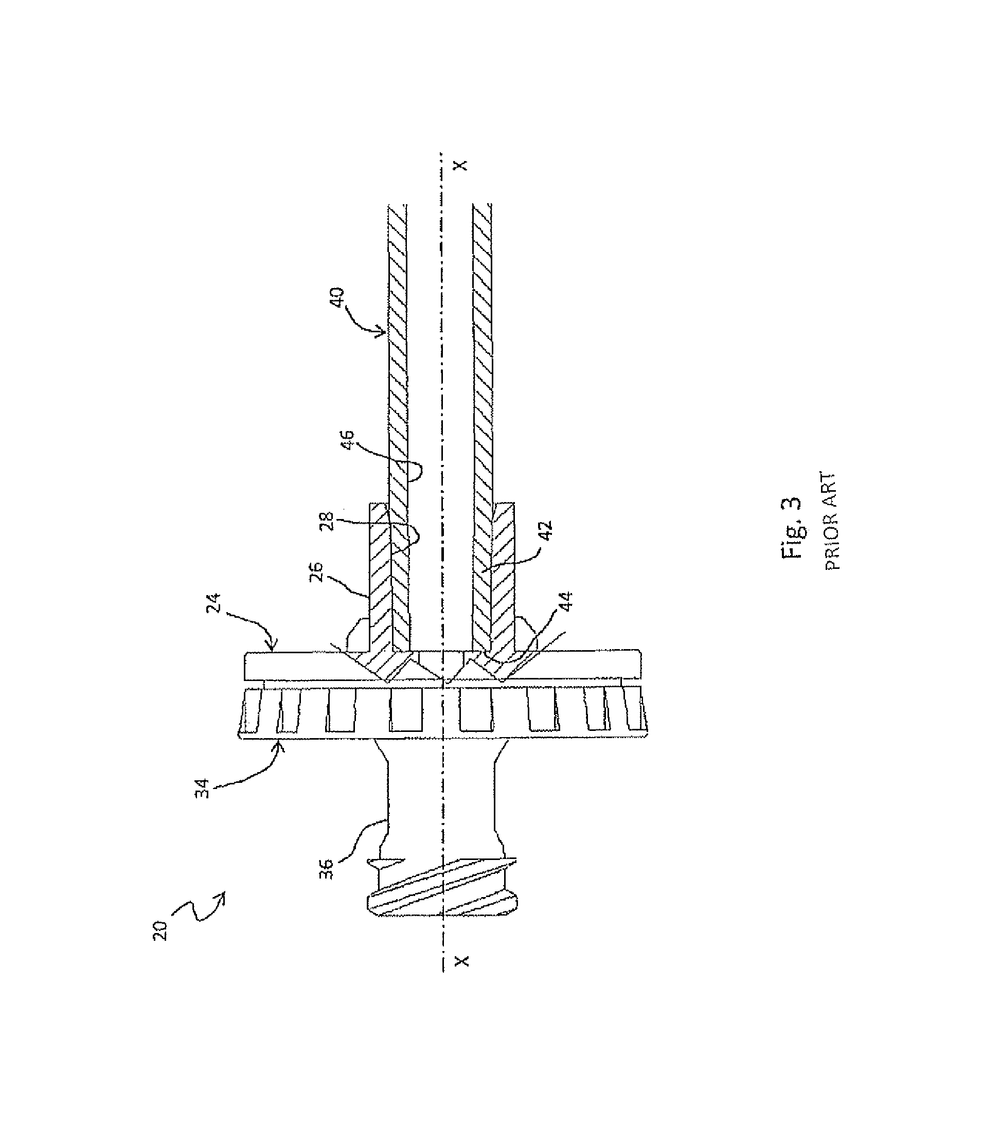 Safety insert for extra-corporeal circuits