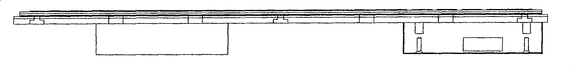 Safety connecting method between circuit boards on information safety device