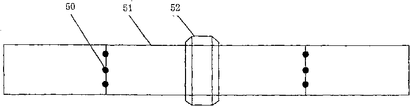 Environmental hygiene processing system of monomer dispersing type urban sewage source